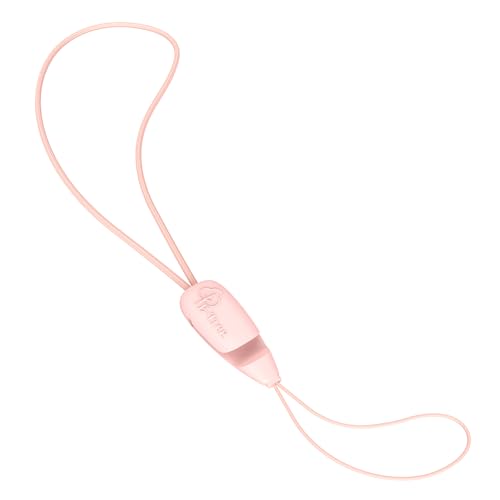 E-Tree 2 Pack Multi-Purpose Wrist Lanyard Hand Strap for Cell Phone Case Camera Airpods Keys Keychain Keys USB Flash Drive - color: Pink & Orange