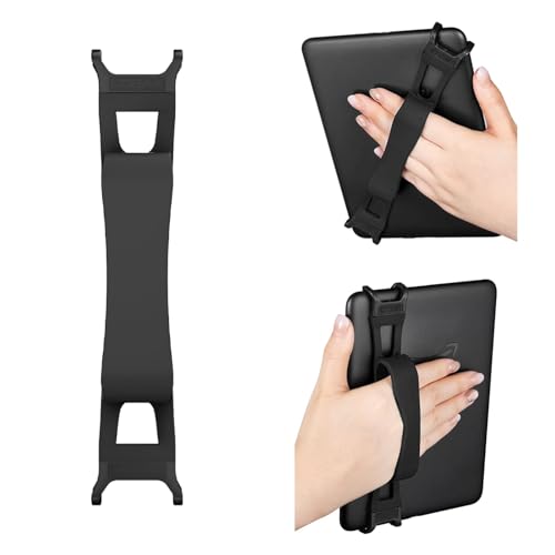 CoBak Secure Hand Strap for Ebook Reader, Lightweight, Elastic, Black - color: Black