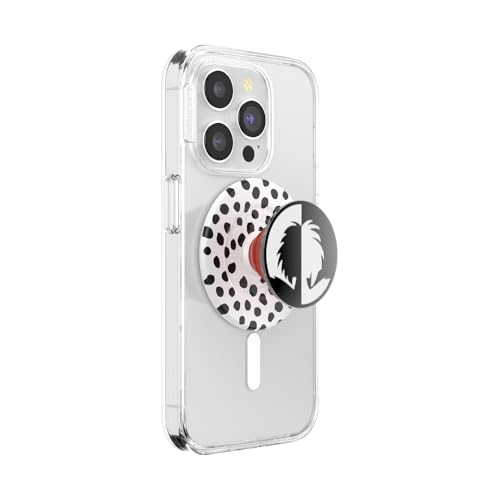 PopSockets Phone Grip for MagSafe, Magnetic Holder- Cruella De Vil - color: Cruella De Vil, style: MagSafe