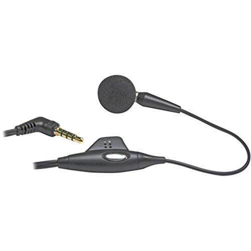 Wired Earphone Mono Headset for Galaxy A01 A10e A11 A21 A20 A50 A51 A71 - Single Earbud 3.5mm Headphone Compatible with Samsung Galaxy A50 A20 A10e