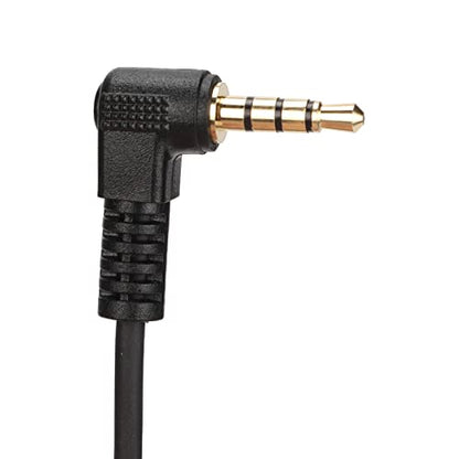 H360-2.5VA Single Sided Headset, Monaural Telephone Headset with Volume Adjustment, Noise - Reducing Mic for 2.5mm Plug, Lightweight Single Ear Headphones for Call Centers and Cu