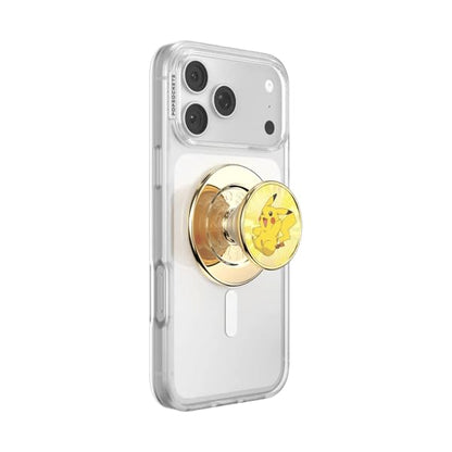 PopSockets Phone Grip for MagSafe, Magnetic Holder- Pikachu Spark - color: Pikachu Spark, style: MagSafe