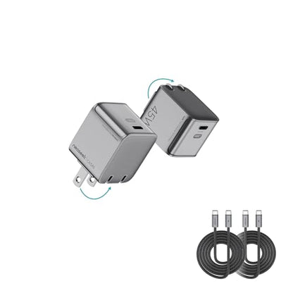 Ultra Mini iPhone Charger, 45W USB C Charger Block, 2-Pack
