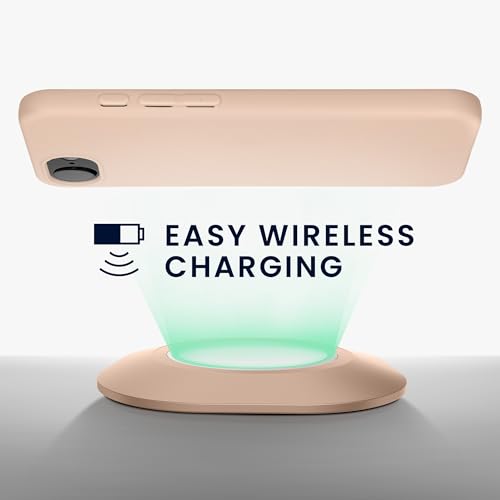 kwmobile Case Compatible with Apple iPhone 17e / iPhone 16e Case - Soft Slim Protective TPU Silicone Cover - Coconut Swirl - color: Coconut Swirl