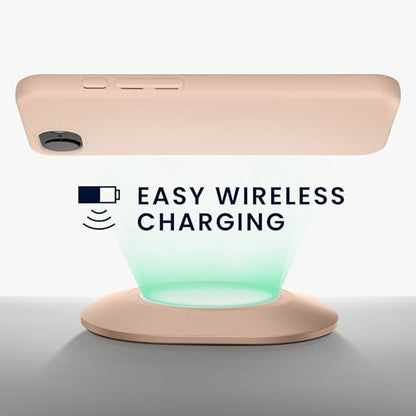 kwmobile Case Compatible with Apple iPhone 17e / iPhone 16e Case - Soft Slim Protective TPU Silicone Cover - Coconut Swirl - color: Coconut Swirl