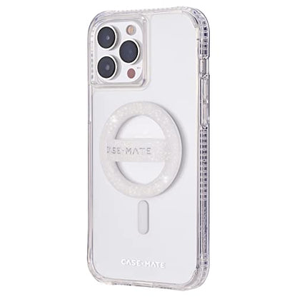 Case-Mate Magnetic Phone Loop Grip - MagSafe Holder - White Sparkle - color: White Sparkle