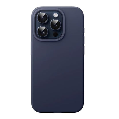 JETech Silicone Case for iPhone 15 Pro, Blue | Silky Soft Touch, Shockproof Protection, Scratch Resistant, Microfiber Lining - color: Blue, size: iPhone 15 Pro