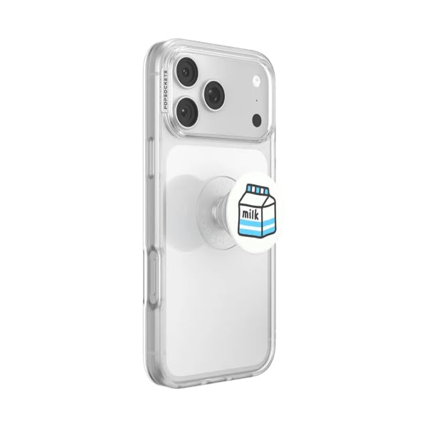 PopSockets Adhesive Phone Grip, Holder- Milk - color: Milk, style: Adhesive