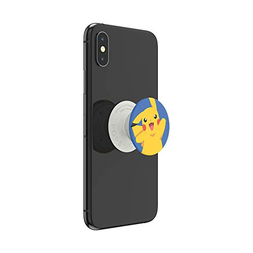 PopSockets Phone Grip with Expanding Kickstand, Adhesive Grip, Pokémon - Pikachu Knocked - color: Pikachu Knocked, style: Adhesive