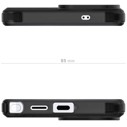 Ghostek Covert S25 Ultra MagSafe Case Clear with Magnetic Ring, Slim Thin Military Grade Shockproof Phone Cover Compatible with 2025 Samsung Galaxy S25Ultra (6.9") (Smoke Matte) - color: Smoke Matte, size: Galaxy S25 Ultra