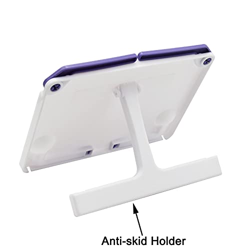 Maydahui Mini Desktop Book Stand (Max Size 12 X 6 Inches) Portable