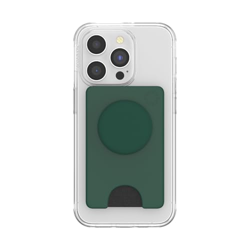 PopSockets Adhesive Phone Wallet with Grip- Fresh Pine - color: Fresh Pine, style: MagSafe