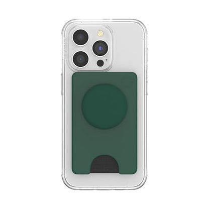 PopSockets Adhesive Phone Wallet with Grip- Fresh Pine - color: Fresh Pine, style: MagSafe