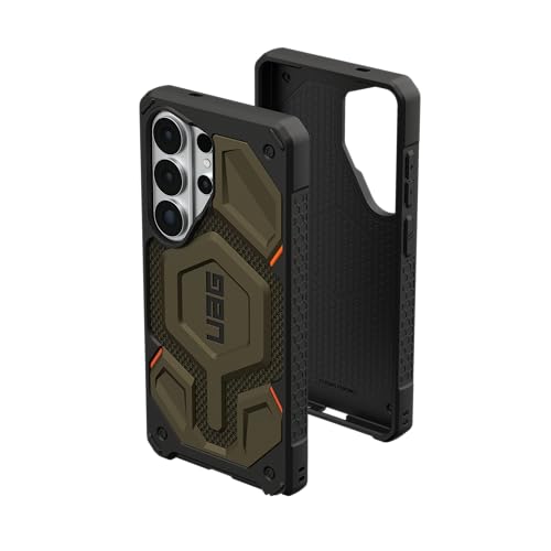 URBAN ARMOR GEAR UAG for Samsung Galaxy S26 Ultra Case 6.9" Monarch Pro - Magnetic Charging Compatible Rugged Military Drop Tested Protective Cover, Kevlar Element Green - color: Monarch Pro - Kevlar Element Green