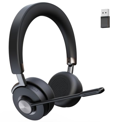 Active Noise Cancelling Headset, Wireless Hybrid ANC Headset, Bluetooth 5.2