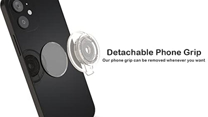 GRIPONG Smiley Face Phone Grip - Fun and Expandable Accessory for Enhanced Smartphone Stability - Smiley Design, Strong Adhesion, Versatile Use (Mint Smiley PG) - color: Mint Smiley PG