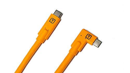 TetherPro USB-C to USB-C 5Gbps Gen 1, Right Angle, 15' (4.6m)