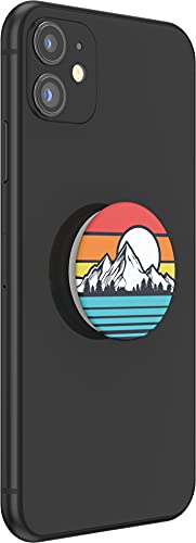 PopSockets Phone Grip with Expanding Kickstand, Adhesive Grip - Sunset Peaks - color: Sunset Peaks