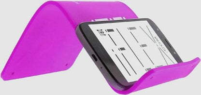 iFLEX Adjustable Cell Phone Stand and Tablet Stand for Work and Home – Flexible Phone Holder is The Perfect iPhone Stand for Video Calls and Holds Any Device (Purple)