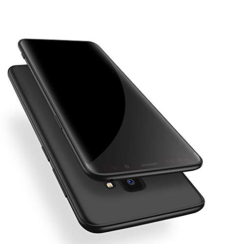 Galaxy S9 Slim Phone Case,Thin Soft Flexible TPU Skin Silicone Rubber Gel Lightweight Anti-Scratch Shockproof Cases Protective Cover for Samsung Galaxy S9,Matte Black - color: Matte Black