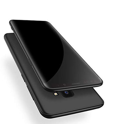 Galaxy S9 Slim Phone Case,Thin Soft Flexible TPU Skin Silicone Rubber Gel Lightweight Anti-Scratch Shockproof Cases Protective Cover for Samsung Galaxy S9,Matte Black - color: Matte Black