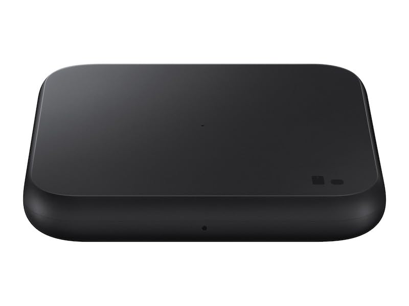 SAMSUNG Wireless Charger Fast Charge Pad (2021), Universally Compatible with Qi Enabled Phones (US Version), Black, 9W - color: Black