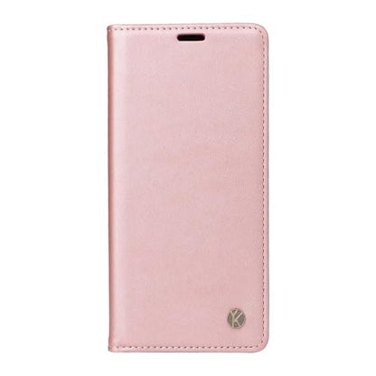 Compatible with Samsung Galaxy S22 Wallet Case PU Leather Flip Folio Case with Card Holder Magnetic Closure Shockproof Protective Phone Cover Rose Gold - color: Rose Gold, size: Samsung S22