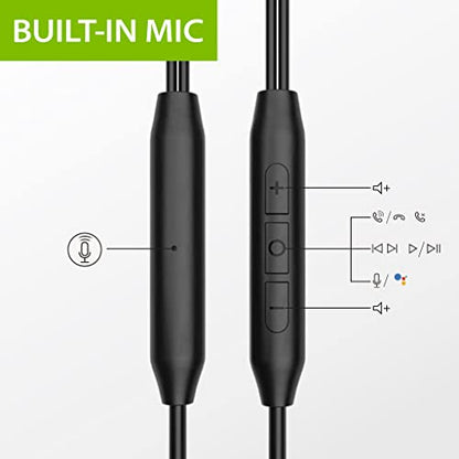Avantree C171 - USB-C Wired Earbuds with Microphone & Volume Controls - color: Black, size: Standard, style: USB-C (Android & iPhone 15 & 16)
