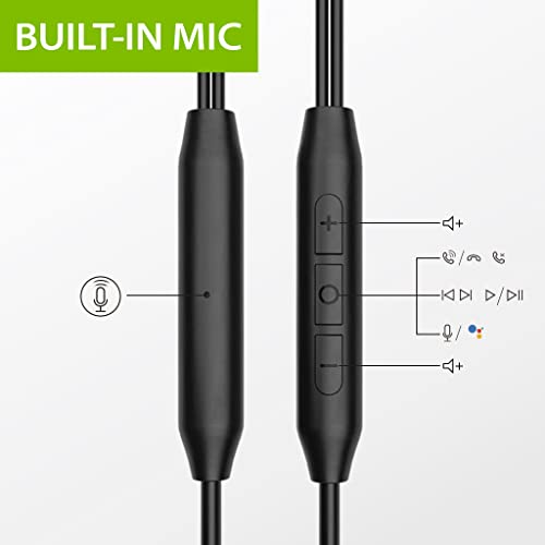Avantree C171 - USB-C Wired Earbuds with Microphone & Volume Controls - color: Black, size: Standard, style: USB-C (Android & iPhone 15 & 16)