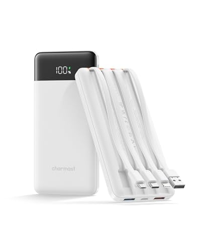 charmast Portable Charger,Fast Charging Power Bank - color: White