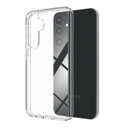 Crystal Clear case for Samsung Galaxy A15 5G/4G [Non-Yellowing][10FT Military Grade Protection] Anti-Scratch Protective Transparent Cover with Acrylic Hard(Back) + Soft TPU Bumper(Sides) Clear