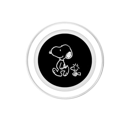 Snoopy and Woodstock Friendship Walk PopSockets PopGrip for MagSafe - style: Magnetic PopGrip
