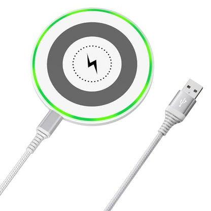 15W Pixel 11 10 9 Wireless Charger Fast Charging Pad for Google Pixel 10Pro - color: White