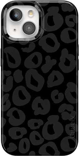 Casely iPhone 15 Plus Case | Into the Wild | Black Leopard | Compatible with MagSafe | Classic Ultra Slim Design - color: Into the Wild | Black Leopard