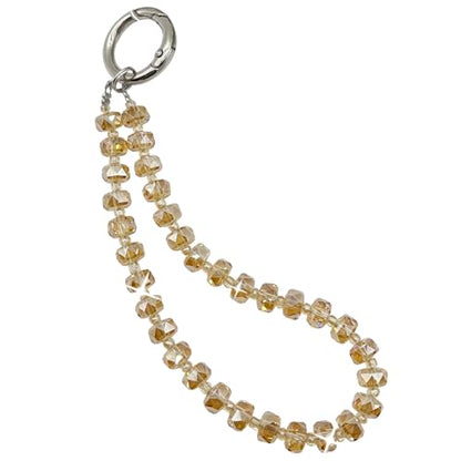 TENOC Beaded Phone Wrist Strap, Champagne - color: C-champagne