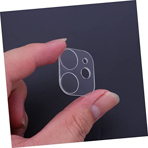 NUOBESTY Clear Tempered Glass Lens Protector for Bubble Scratch Transparent Camera Film with Oleophobic Coating Explosion and Easy Installation