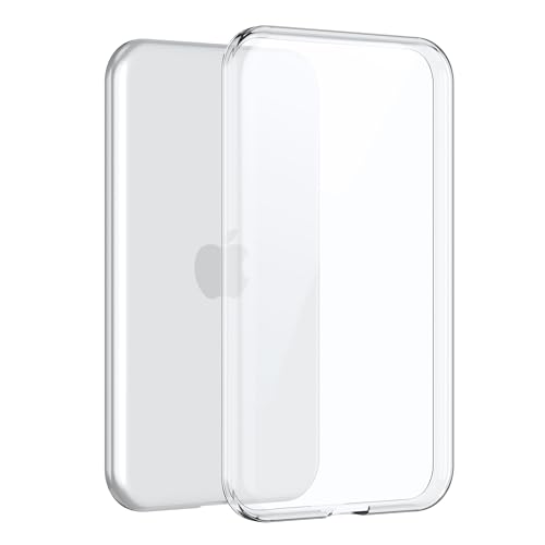 for iPhone Air MagSafe Battery Case,Ultra Thin Slim Silicone Case for 17 Air Battery Pack,Cratch-Resistant,Shockproof- Clear