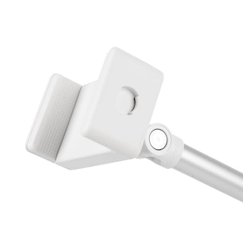 Adjustable Height Cell Phone Holder, Multi-Angle Aerial Mount with Clamp for Headboards, Bedside Tables