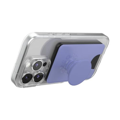 PopSockets Phone Wallet for MagSafe with Grip- Deep Periwinkle - color: Periwinkle, style: MagSafe