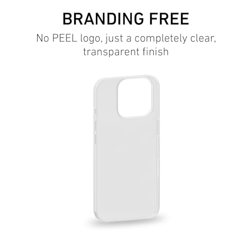 PEEL Super Thin Case for iPhone 16 (Transparent Clear) - color: Clear, size: Super Thin