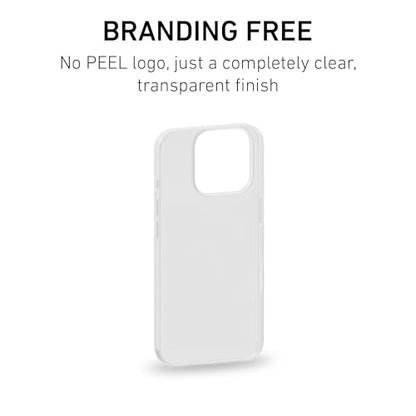 PEEL Super Thin Case for iPhone 16 (Transparent Clear) - color: Clear, size: Super Thin