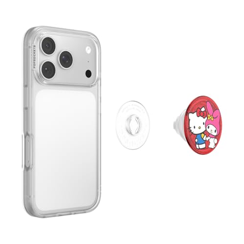PopSockets Adhesive Phone Grip, Holder- Say Cheese - color: Say Cheese Hello Kitty Adhesive, style: Adhesive