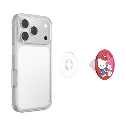 PopSockets Adhesive Phone Grip, Holder- Say Cheese - color: Say Cheese Hello Kitty Adhesive, style: Adhesive