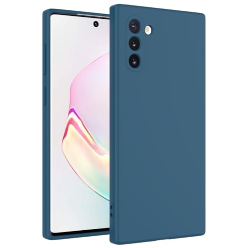 for Samsung Galaxy Note 10 Case Dark Blue, Scratch Resistant with Soft Touch, Slim Thin Phone Cover for Samsung Galaxy Note 10 - color: Dark Blue, size: Note 10