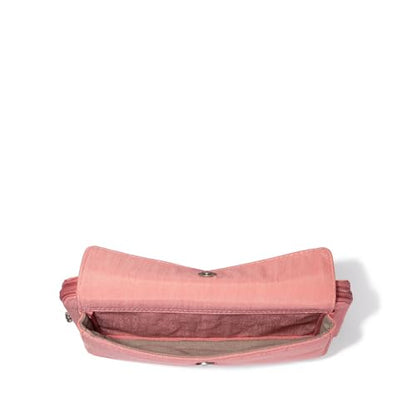 Baggallini Rfid Phone Wallet Crossbody - color: Terracotta