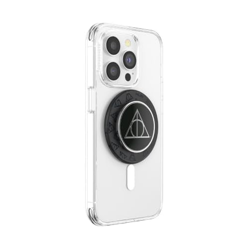 PopSockets Phone Grip for MagSafe, Magnetic Holder- Deathly Hallows - color: Deathly Hallows, style: MagSafe