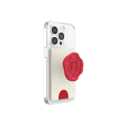 PopSockets Adhesive Phone Wallet with Grip- Hogwarts Letter - color: Hogwarts Letter Adhesive, style: Adhesive