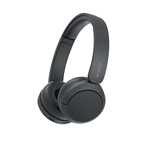 Sony WH-CH520 Wireless On-Ear Bluetooth Headphones with Microphone, Black - color: Black