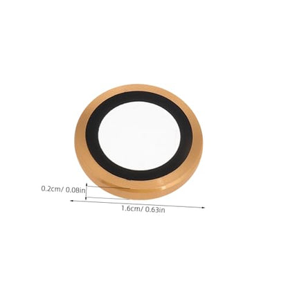 Angoily 3pcs Scratch Resistant Camera Lens Protector for Tempered High Transparency Easy Application Individual Lens Shield