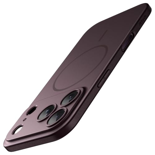 JETech Magnetic Slim Case for iPhone New Pro, Dark Cherry - color: Cherry, size: iPhone NEW Pro